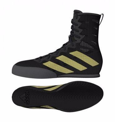 ADIDAS BOXING SHOES BOX HOG 4 - BLACK